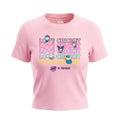 Hello Kitty Women's Pink Love Cricket Repeat Tee