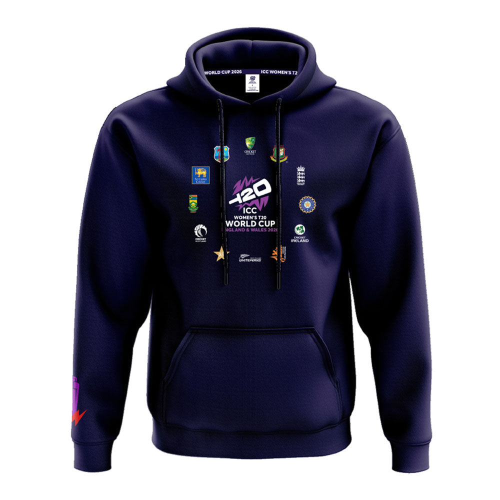 Adults Unisex Navy All Nations Hoodie ***PRE-ORDER***