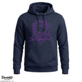 Hello Kitty and Friends Adults Unisex Navy Cricket Club Logo Hoodie