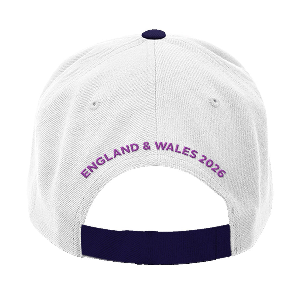 Adults White/Navy Two Tone Event Cap ***PRE-ORDER***