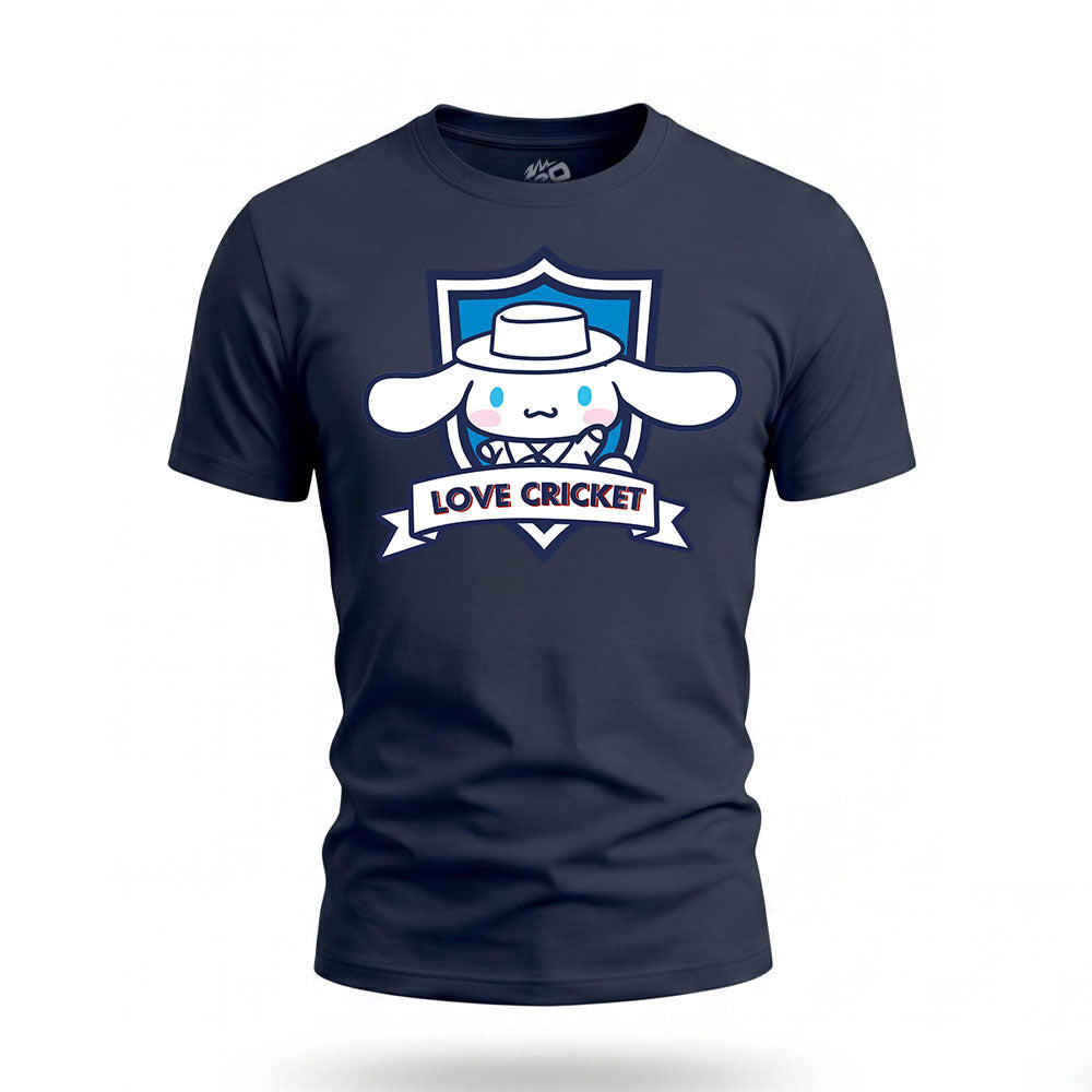 Hello Kitty Cinnamoroll Kids Navy Badge Tee