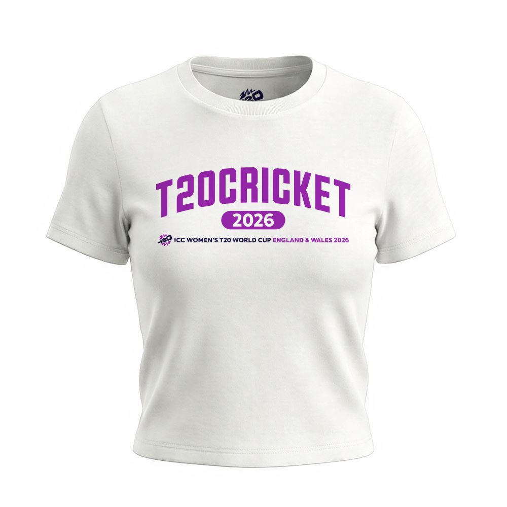 Women's White College Event Tee