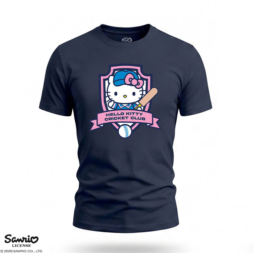 Hello Kitty and Friends Girls Navy Badge Tee