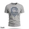 Hello Kitty and Friends Adults Unisex Grey Cricket Club Logo Tee