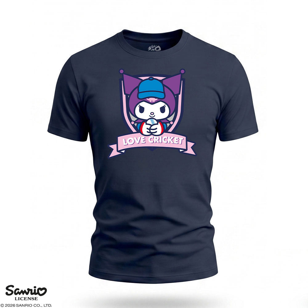 Hello Kitty and Friends Kuromi Kids Navy Badge Tee