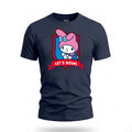 Hello Kitty Melody Kids Navy Badge Tee