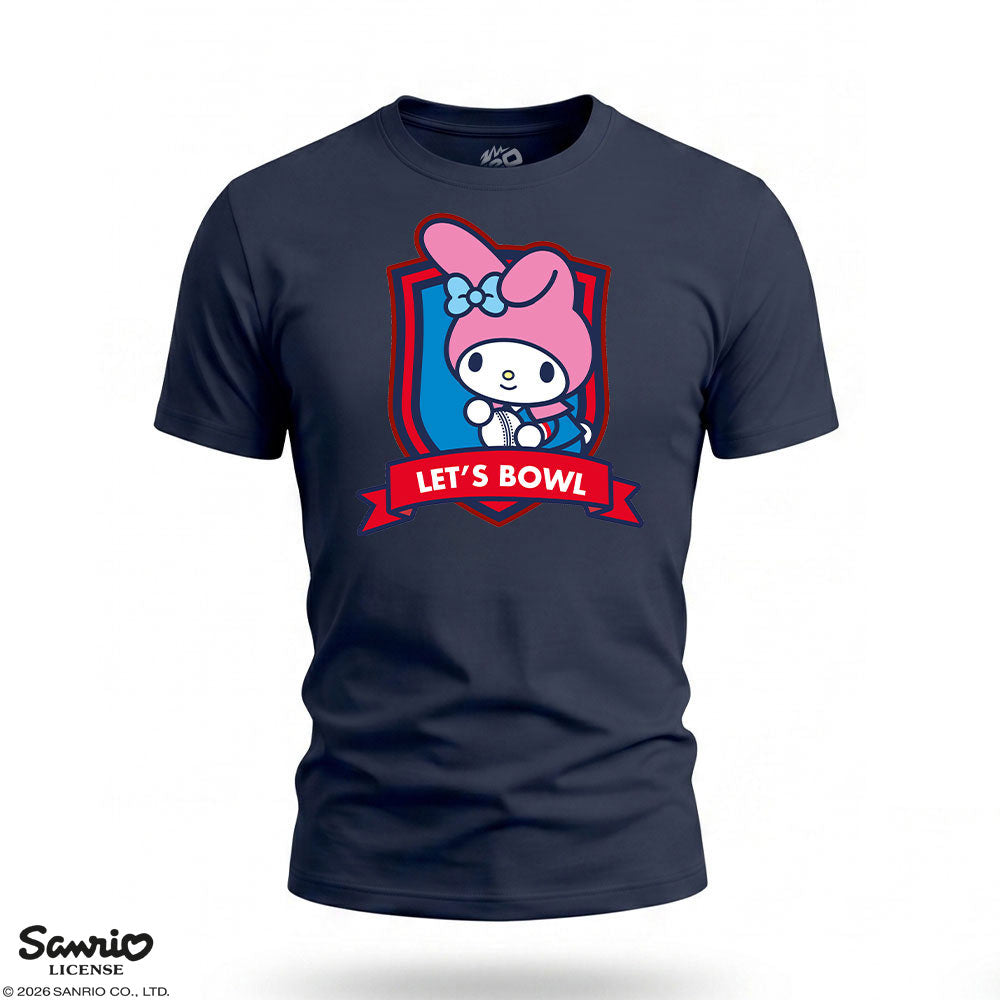 Hello Kitty and Friends Melody Kids Navy Badge Tee