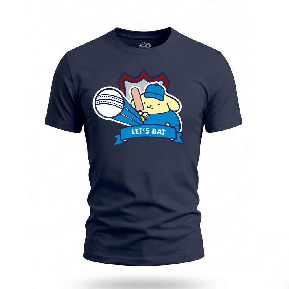 Hello Kitty Pompompurin Kids Navy Badge Tee