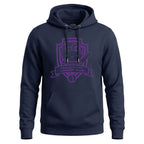 Hello Kitty Adults Unisex Navy Cricket Club Logo Hoodie