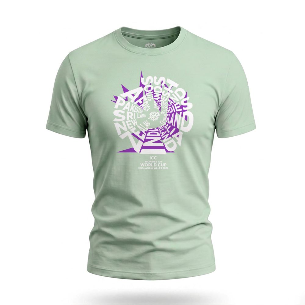 Adults Unisex Pistachio All Nations Rose Tee