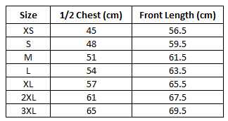 Size chart for Hello Kitty Women's Pink Circle Graphic Tee