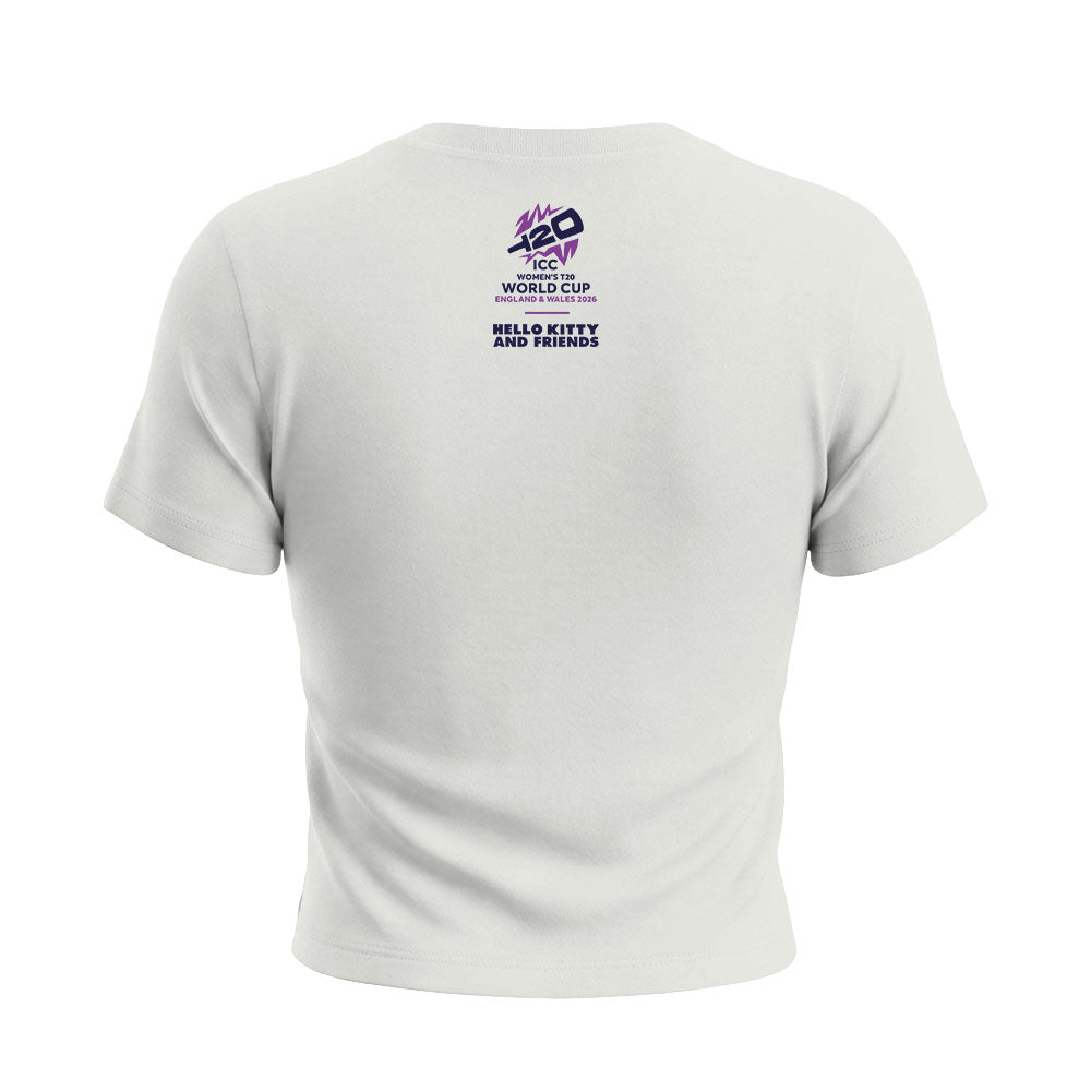 Hello Kitty Women's White Heart Tee