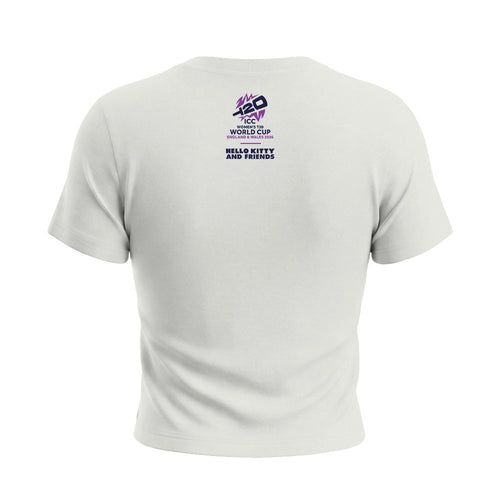Hello Kitty Women's White Heart Tee
